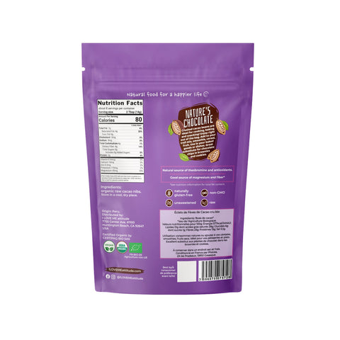 Eclats de Fèves de Cacao Bio, Cacao Nibs | Superfood Vegan | I LOVE ME