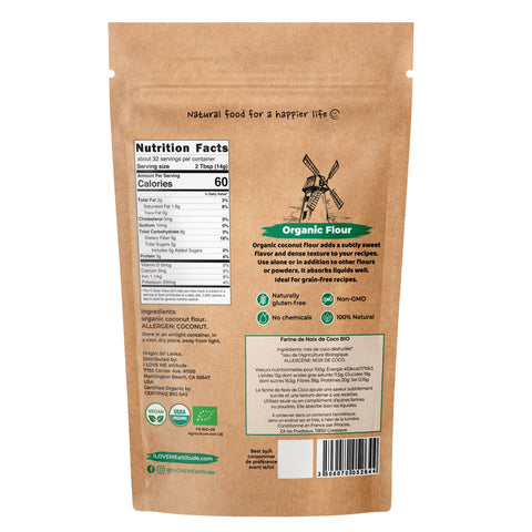 Farine de Noix de Coco Bio | Cuisinez Bio | Superfood ILOVEMEattitude