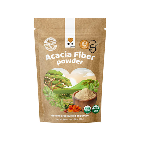 Gomme Arabique en poudre Bio, Acacia | Gélifiant Vegan | I LOVE ME