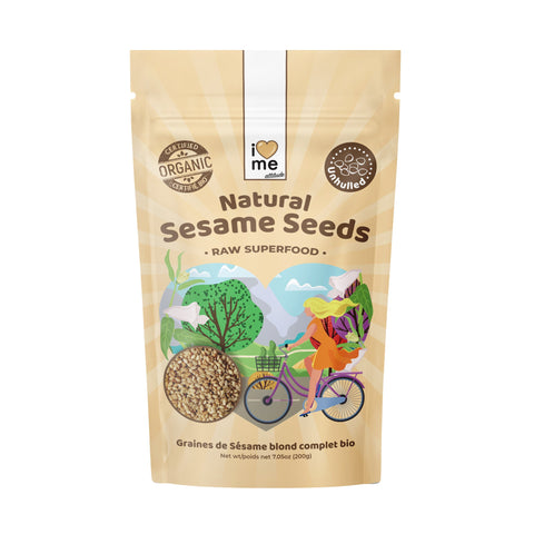 Graines de Sésame Blond complet Bio | Superfood Vegan | ILOVEME