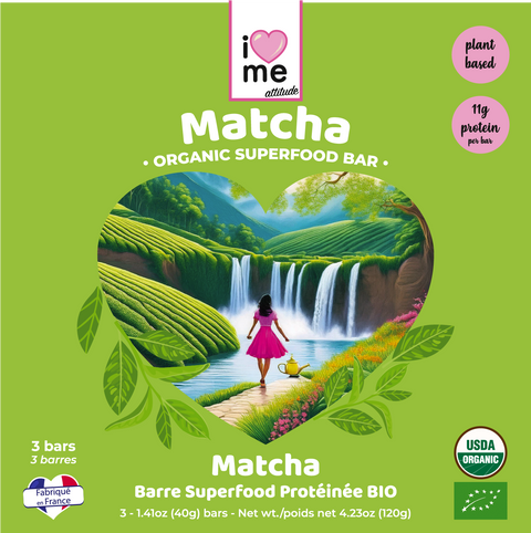 Barres proteines superfood | Bio et à base de plantes | I LOVE ME