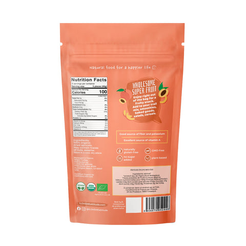 Abricots secs bruns Bio | Superfood Fruits séchés | ILOVEMEattitude