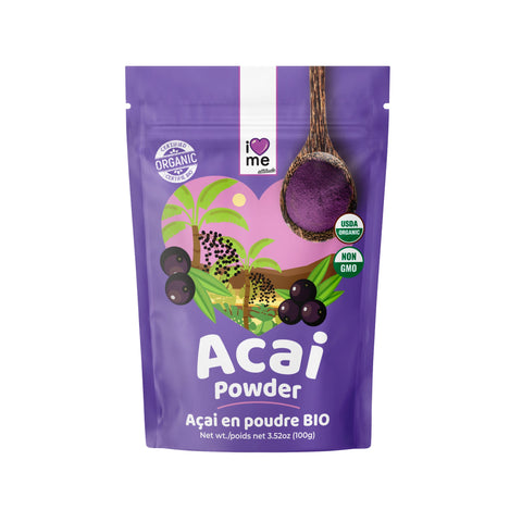 Acai en poudre Bio | Superfood A base de plantes | ILOVEMEattitude