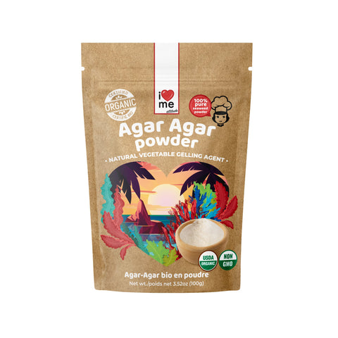 Agar Agar en poudre Bio | Gélifiant Vegan | ILOVEMEattitude