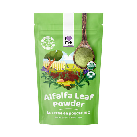 Alfalfa en poudre Bio | Superfood à base de plantes | ILOVEMEattitude
