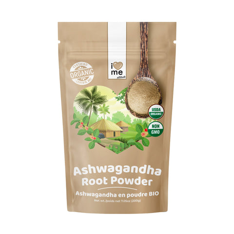 Ashwagandha en poudre Bio | Superfood à base de plantes | I LOVE ME