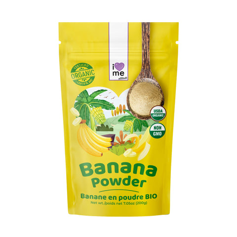 Banane en poudre Bio | Superfood à base de plantes | ILOVEMEattitude