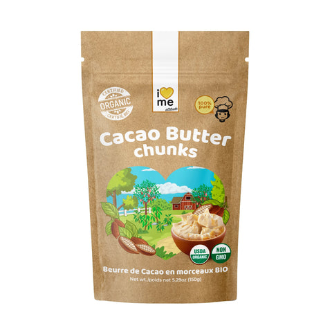 Beurre de Cacao en morceaux Bio | Pur et Naturel | ILOVEMEattitude