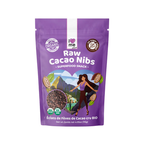 Eclats de Fèves de Cacao Bio, Cacao Nibs | Superfood Vegan | I LOVE ME