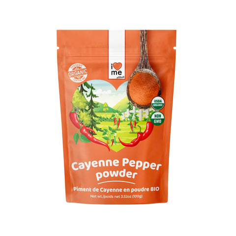 Piment fort de Cayenne en poudre Bio | A base de plantes | I LOVE ME