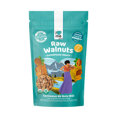 Cerneaux de Noix crus Bio sans sel | Superfood Vegan | I LOVE ME