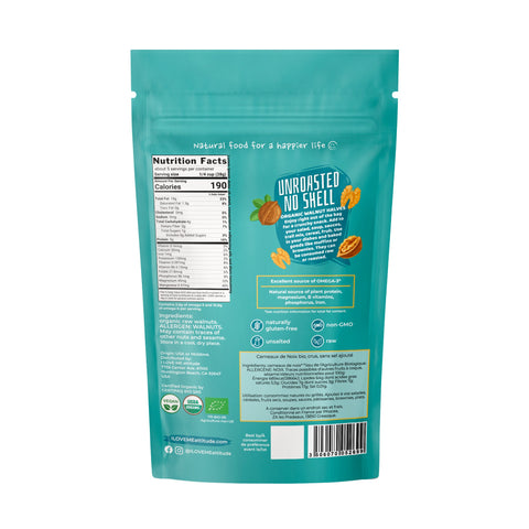 Cerneaux de Noix crus Bio sans sel | Superfood Vegan | I LOVE ME