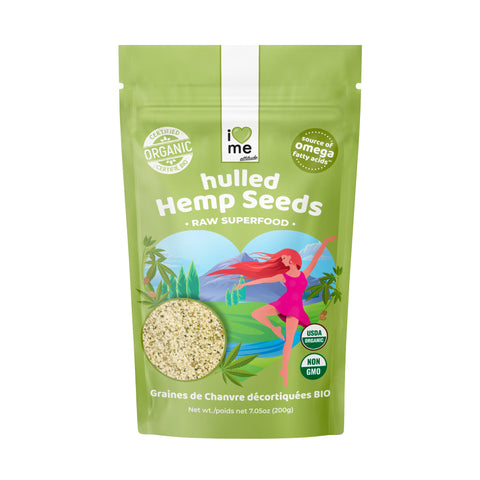 Graines de Chanvre décortiquées crues Bio | Superfood Vegan | ILOVEME