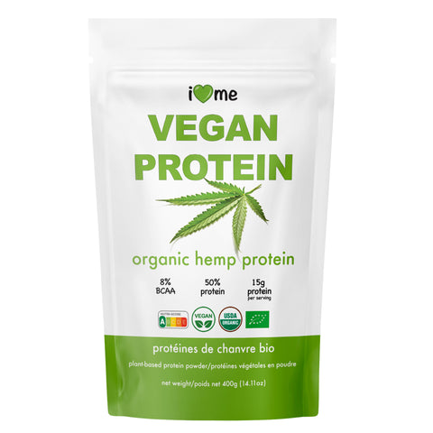 Protéines de Chanvre Bio Vegan | À base de plantes | ILOVEMEattitude