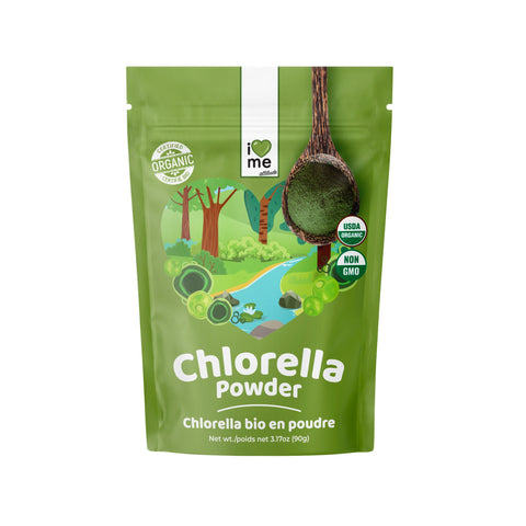 Chlorella Algue Verte en poudre Bio | A base de plantes | I LOVE ME