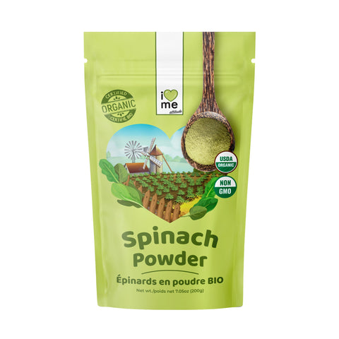 Epinards en poudre Bio | Superfood à base de plantes | ILOVEMEattitude