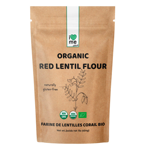 Farine de Lentilles Corail Bio | Vegan | Superfood ILOVEMEattitude