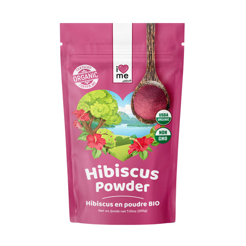 Hibiscus en poudre Bio | Superfood à base de plantes | I LOVE ME