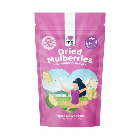 Mûres blanches séchées Bio | Superfood Fruits séchés | ILOVEMEattitude