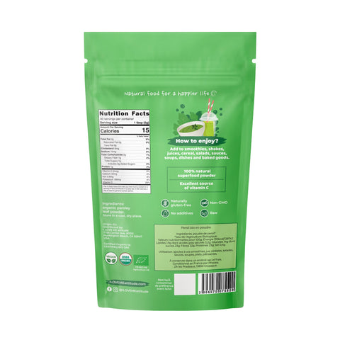 Persil en poudre Bio | Superfood à base de plantes | ILOVEMEattitude