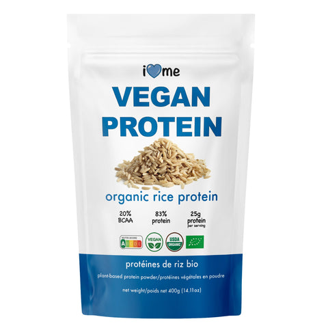 Protéines de Riz Bio Vegan | À base de plantes | ILOVEMEattitude