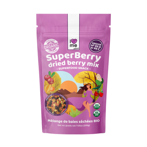 SuperBerry mix baies séchées Bio | Superfood Fruits séchés | I LOVE ME